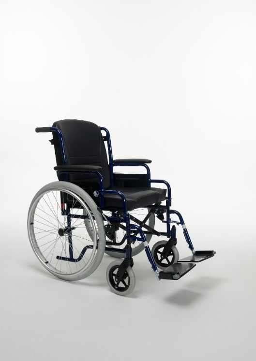 2-manual-wheelchair-steel-28-immobility-healthcare