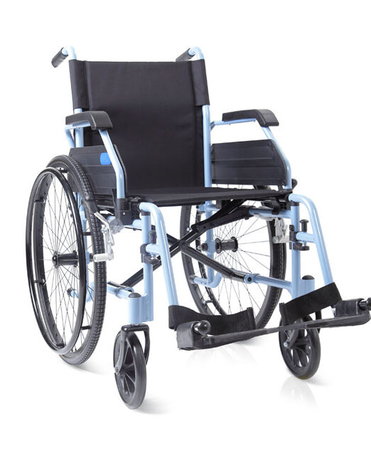 Odľahčený mechanický invalidný vozík